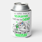 Rafraîchisseur Pour Canette Mois de la sensibilisation à la scoliose Cadeaux d (Can Dos)