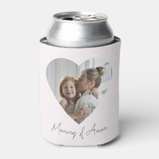 Rafraîchisseur Pour Canette Mom Custom Name & Photo | Personalized Can Cooler (Can devant)
