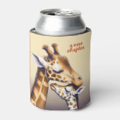 Rafraîchisseur Pour Canette Moment de contact entre Mère Giraffe & Calf (Can devant)