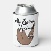 Rafraîchisseur Pour Canette Mon Esprit Animal mignon Sloth (Can devant)