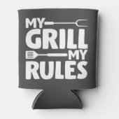Rafraîchisseur Pour Canette Mon Grill Mes règles (Devant)
