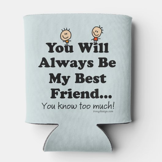 Rafraîchisseur Pour Canette Mon meilleur ami (Dos)