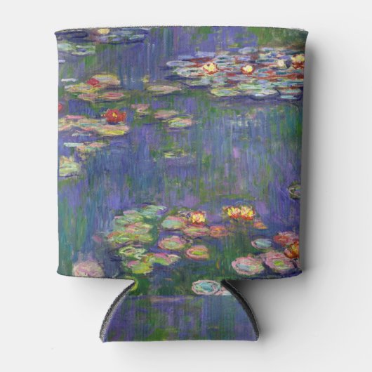 Rafraîchisseur Pour Canette Monet Water Lilies Chef-d'oeuvre Peinture (Devant)