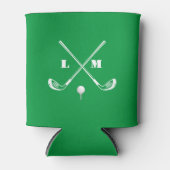 Rafraîchisseur Pour Canette Monogram Golf Can Cooler - Koozie personnalisée (Devant)