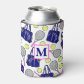 Rafraîchisseur Pour Canette Monogram Preppy Tennis Navy (Can devant)