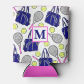 Rafraîchisseur Pour Canette Monogram Preppy Tennis Navy (Devant)