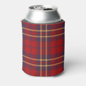 Rafraîchisseur Pour Canette Monogram, Scottish Highland clan rouge plaid tarta (Can Dos)
