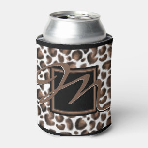 Rafraîchisseur Pour Canette Monogramme À L'Extérieur De La Boîte Noir Brown