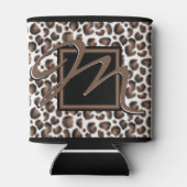 Rafraîchisseur Pour Canette Monogramme À L'Extérieur De La Boîte Noir Brown Em (Dos)