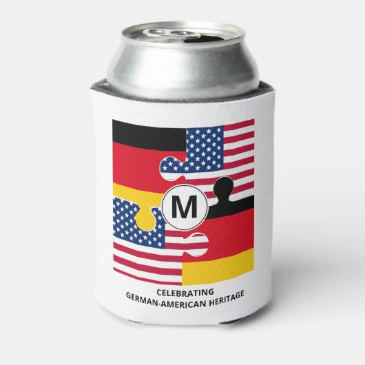 Rafraîchisseur Pour Canette MONogramme ALLEMAND AMÉRICAIN (Can Dos)