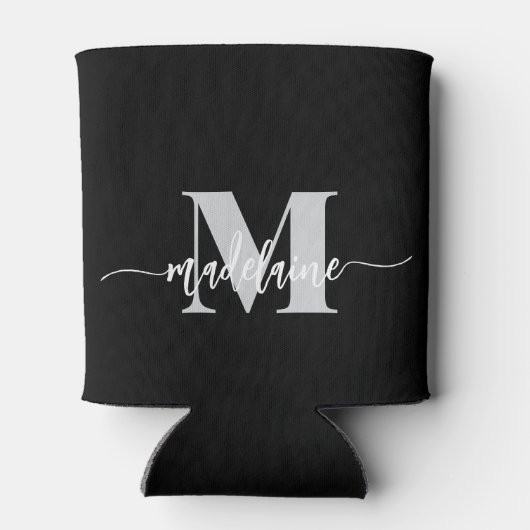 Rafraîchisseur Pour Canette Monogramme Black Silver Personal (Dos)