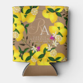 Rafraîchisseur Pour Canette Monogramme citron Brown (Devant)