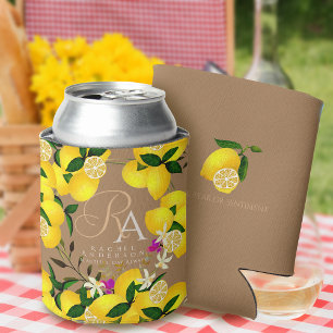 Rafraîchisseur Pour Canette Monogramme citron Brown