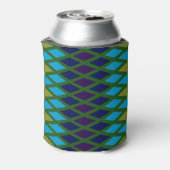 Rafraîchisseur Pour Canette Monogramme de diamant de paon (Can Dos)