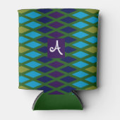 Rafraîchisseur Pour Canette Monogramme Diamant Paon (Devant)