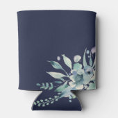 Rafraîchisseur Pour Canette Monogramme Mariage d'espere florale de luxe (Dos)