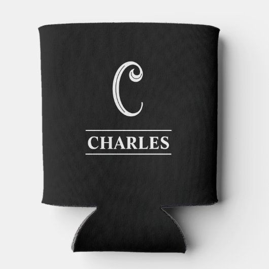 Rafraîchisseur Pour Canette Monogramme noir (Dos)