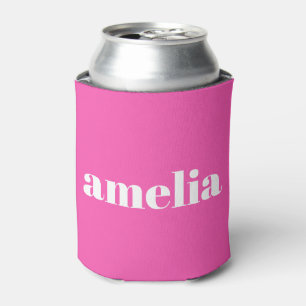 Rafraîchisseur Pour Canette Monogramme Rose Chaud