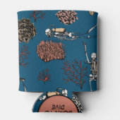 Rafraîchisseur Pour Canette Monogramme Skeleton sous-marin Plongeurs sous-mari (Dos)