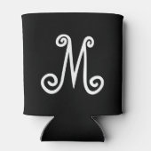 Rafraîchisseur Pour Canette Monogrammes Initiales personnalisées à l'avant Can (Dos)