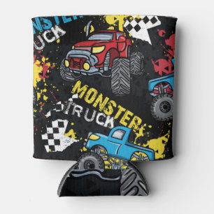 Rafraîchisseur Pour Canette Monster Car : Abstrait Motif enfant