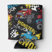 Rafraîchisseur Pour Canette Monster Car : Abstrait Motif enfant (Dos)