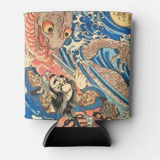 RAFRAÎCHISSEUR  POUR CANETTE MONSTRE DE COMBAT SAMURAI (Devant)