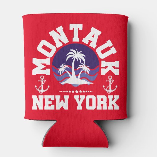 Rafraîchisseur Pour Canette Montauk, New York (Dos)