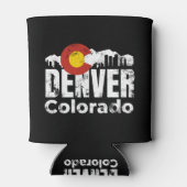 Rafraîchisseur Pour Canette Monts Denver Colorado (Dos)