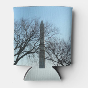 Rafraîchisseur Pour Canette Monument de Washington dans le paysage d'hiver I