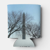 Rafraîchisseur Pour Canette Monument de Washington dans le paysage d'hiver I (Dos)