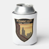 Rafraîchisseur Pour Canette Monument Valley Arizona Utah Vintage (Can devant)