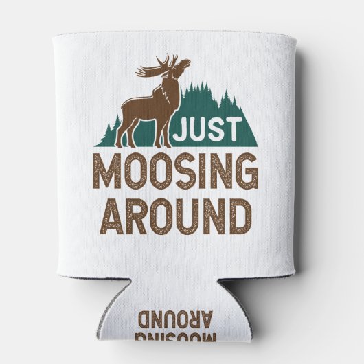 Rafraîchisseur Pour Canette Moose Se Moque Juste Autour (Dos)