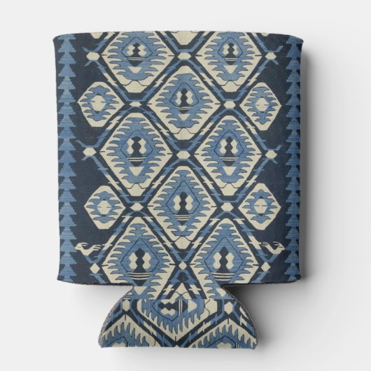 Rafraîchisseur Pour Canette Moquette orientale turque Perse bleu (Dos)