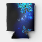 Rafraîchisseur Pour Canette Morpho Butterfly in the Dark Background (Devant)