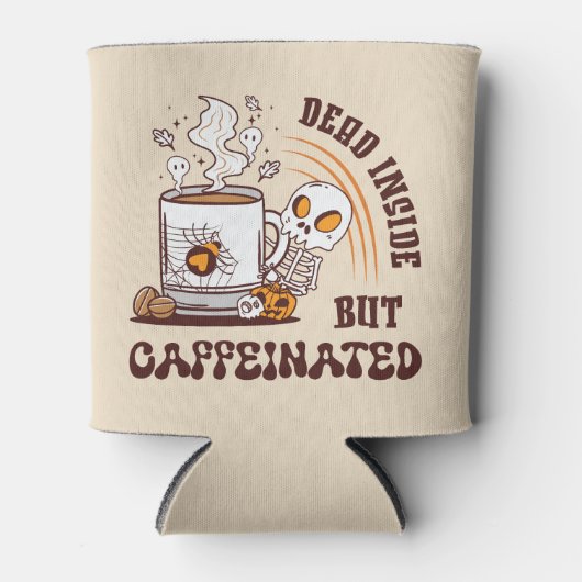 Rafraîchisseur Pour Canette Mort À L'Intérieur Mais Caffiné (Devant)