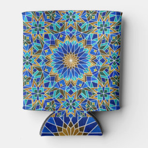 Rafraîchisseur Pour Canette Mosaïque marocaine : Design arabe sans fil