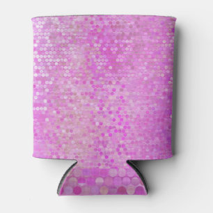 Rafraîchisseur Pour Canette Mosaïque rose : brillant Abstrait