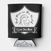 Rafraîchisseur Pour Canette Mothers day cite Je t'aime maman 2. (Devant)