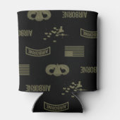 Rafraîchisseur Pour Canette Motif aéroporté (Vert) (Dos)