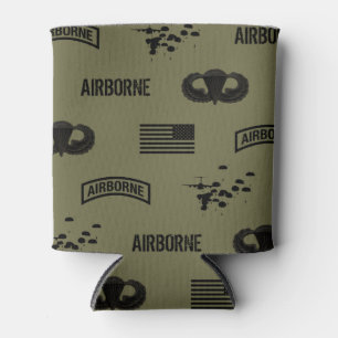 Rafraîchisseur Pour Canette Motif aéroporté (vert)