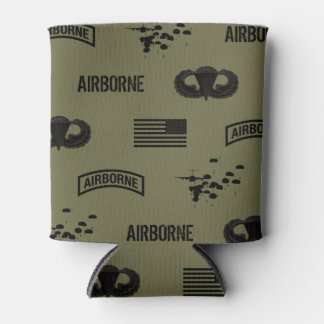 Rafraîchisseur Pour Canette Motif aéroporté (Vert)