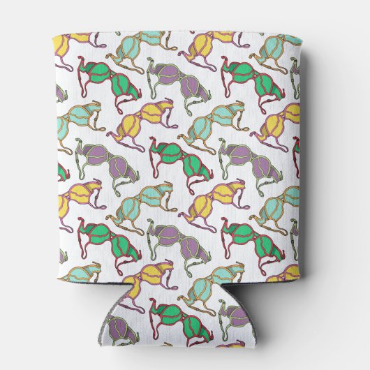 Rafraîchisseur Pour Canette Motif Bra multicolore (Dos)