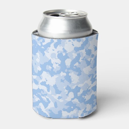 Rafraîchisseur Pour Canette Motif Camouflage Camouflage bleu clair militaire (Can devant)