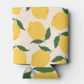 Rafraîchisseur Pour Canette Motif Carré Lemon Motif (Dos)