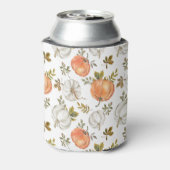 Rafraîchisseur Pour Canette Motif Citrouille d'aquarelle d'automne (Can Dos)