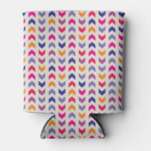 Rafraîchisseur Pour Canette Motif coloré Aztec Chevron (Devant)