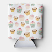 Rafraîchisseur Pour Canette Motif Cupcake (Devant)