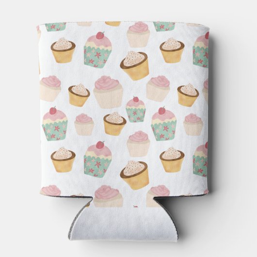 Rafraîchisseur Pour Canette Motif Cupcake (Dos)