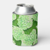 Rafraîchisseur Pour Canette Motif d'aquarelle Hydrangea (Can devant)